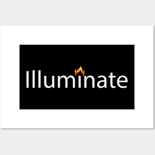 Illuminate Illuminating Artwork Posters and Art